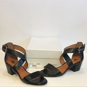 Halogen RENA Ankle Crisscross Strap Sandal…